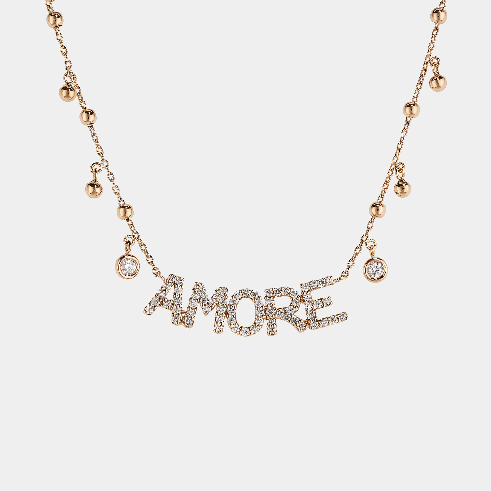 Collana girocollo Crivelli Moods Oro Rosa amore