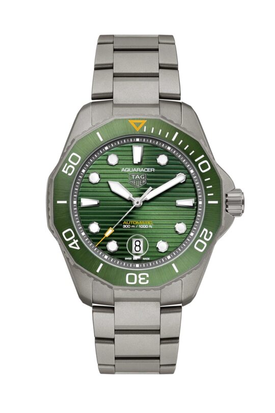 Tag Heuer Aquaracer Professional 300 titanio verde WBP208B.BF0631