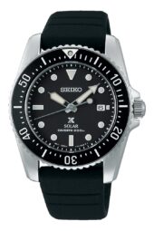 Seiko Prospex Diver nero gomma SNE573P1