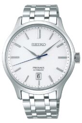 Seiko Presage bianco acciaio SRPD39J1