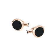 Gemelli uomo acciaio oro Montblanc 116663