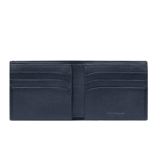 Montblanc Portafoglio pelle blu 127945