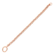 Bracciale rolò Pesavento Argento Oro Rosa