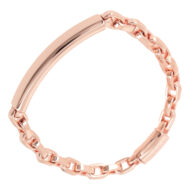 Bracciale argento oro rosa pesavento
