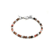 Giovanni Raspini Rhodonite Tango Bracelet L - 11366