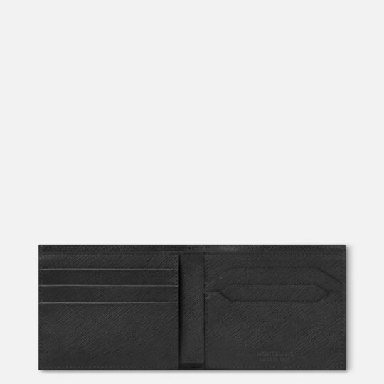 Montblanc Sartorial Portafoglio Nero 6 scomparti - 130315 - immagine 3