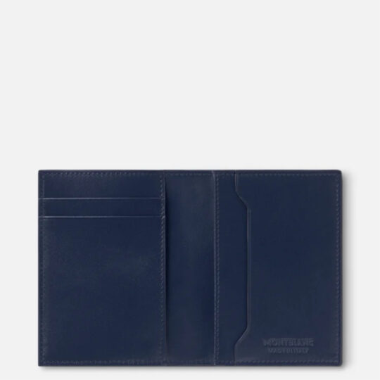 Montblanc Meisterstück Porta Carte 4 Scomparti Ink Blue - 131693 - immagine 2