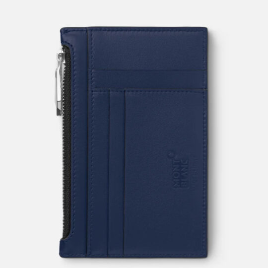 Montblanc Meisterstück Porta Carte 8 scomparti Ink Blue - Tasca con cerniera - 131698 - immagine 2