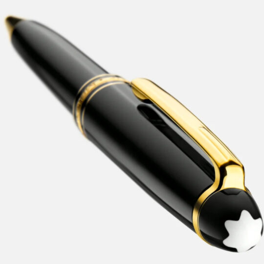 Montblanc Meisterstück Classique Gold-coated Ballpoint – MB132453 - Image 3