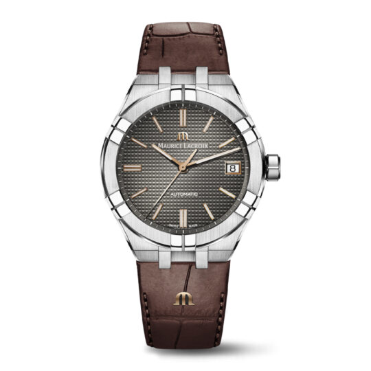 AIKON AUTOMATIC DATE 42MM - marrone - orologio uomo