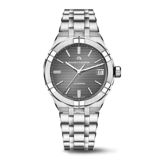 AIKON AUTOMATIC DATE 39MM - orologio uomo - quadrante grigio