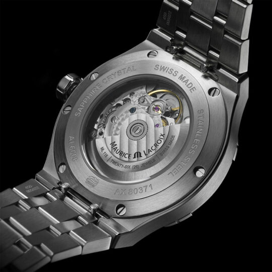 Maurice Lacroix Aikon Automatic Date Blu 42mm – AI6008-SS002-430-1 - immagine 2