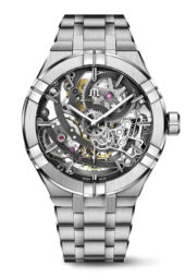 AIKON AUTOMATIC SKELETON - bracciale acciaio - 45mm- uomo