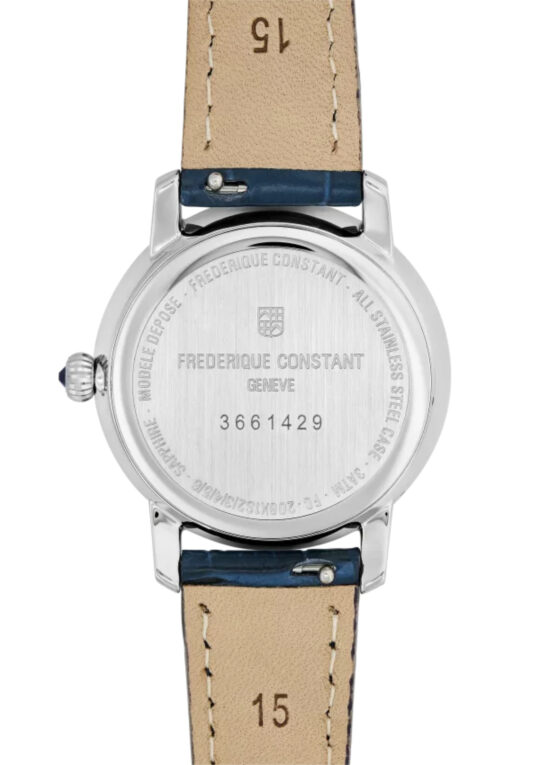 Frederique Constant Classics SLIMLINE Ladies MOONPHASE - FC-206MPWD1S6 - immagine 3