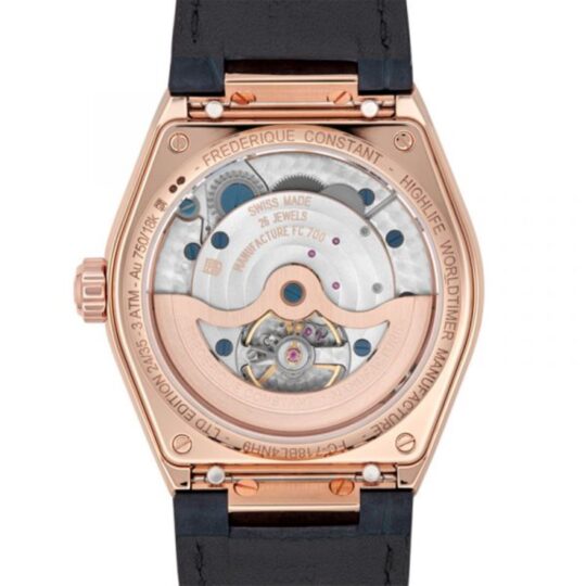 Frederique Constant Highlife WORLDTIMER MANUFACTURE - FC-718BL4NH9 - immagine 3