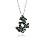 collana argento margherite donna