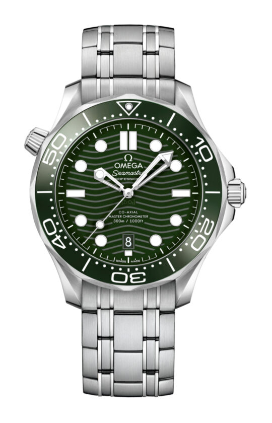 orologio uomo omega seamaster diver verde