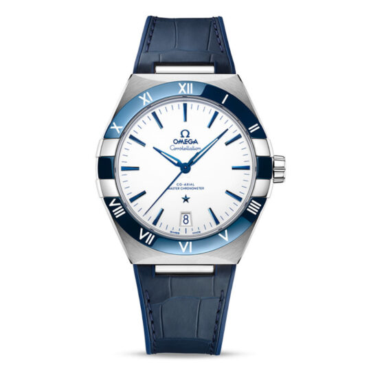 orologio uomo omega CONSTELLATION 41 MM blu