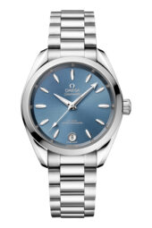 orologio donna omega SEAMASTER AQUA TERRA SHADES 34 MM - blu oceano